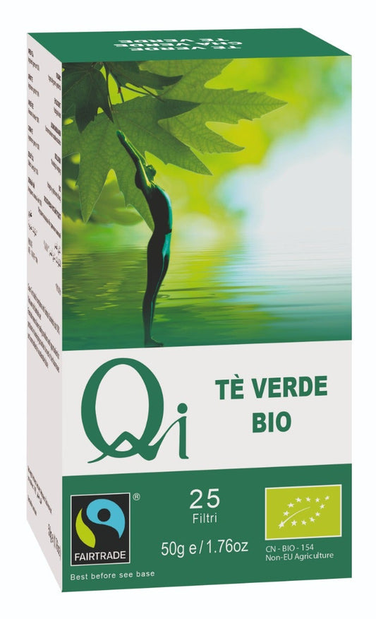 Qi TÈ Verde Cinese 25 Filtri 50g