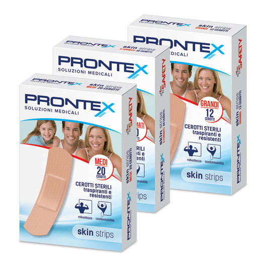PRONTEX SKIN STRIPS ASSORT 40PZ