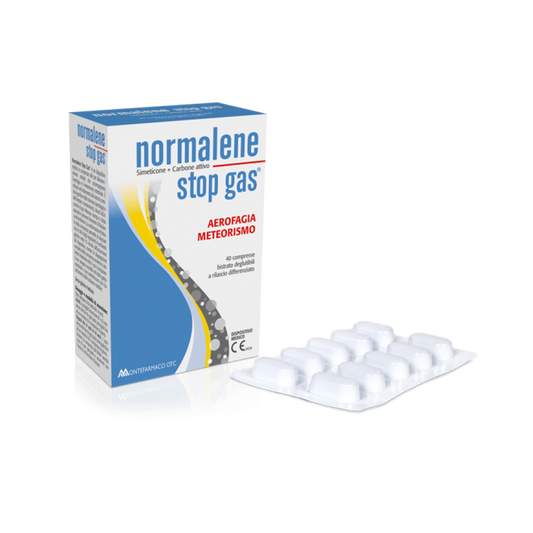 NORMALENE STOP GAS 40 COMPRESSE