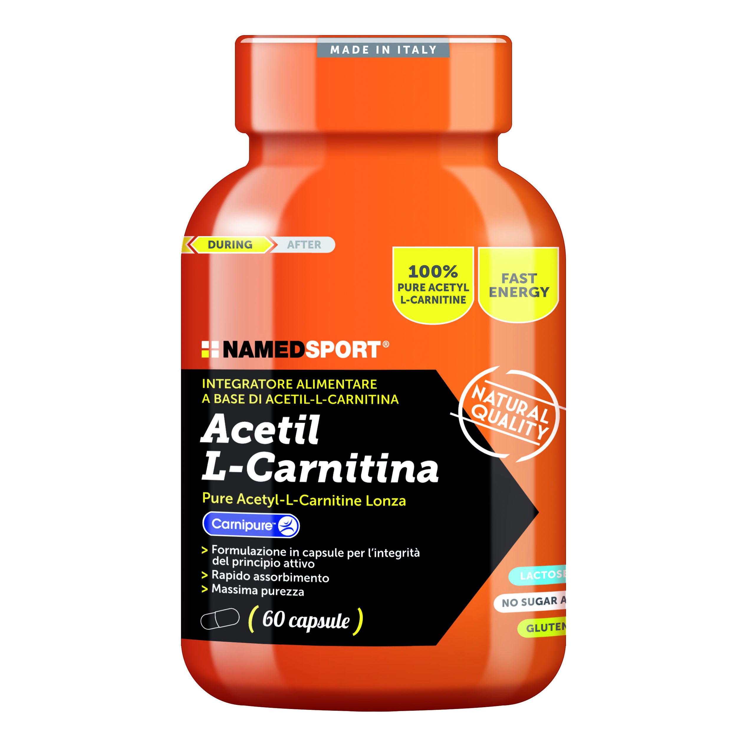 integratore acetil l carnitina ACETIL L-CARNITINE 60 CAPSULE