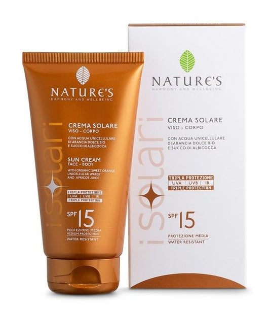 Nature's I Solari Crema Viso Corpo SPF15 150ml
