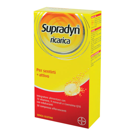 SUPRADYN RICARICA 30 COMPRESSE EFFERVESCENTI
