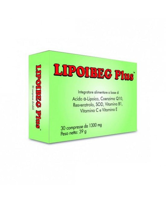 LIPOIBEG-Plus 30 Cpr 1300mg