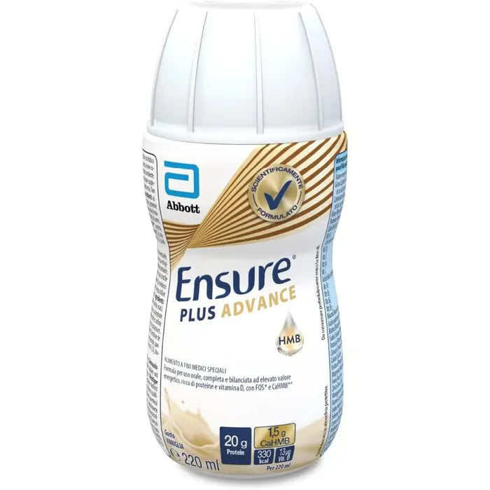 Ensure Plus Advance Cioccolato 4X220ml - Nutrizione Completa