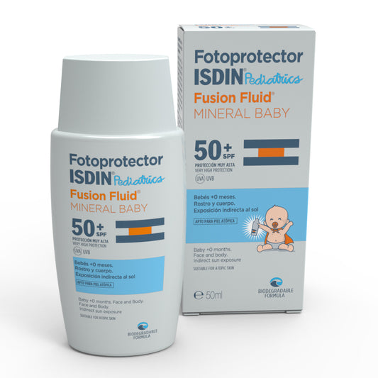 ISDIN FOTOPROTECTOR FUSION FLUID MINERAL BABY SPF50+ 50ML