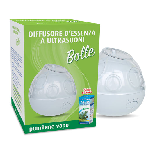 PUMILENE VAPO BOLLE DIFFUSORE D'ESSENZA A ULTRASUONI