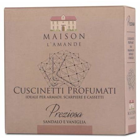L'Amande Maison Preziosa Tris Cuscinetti Profumati