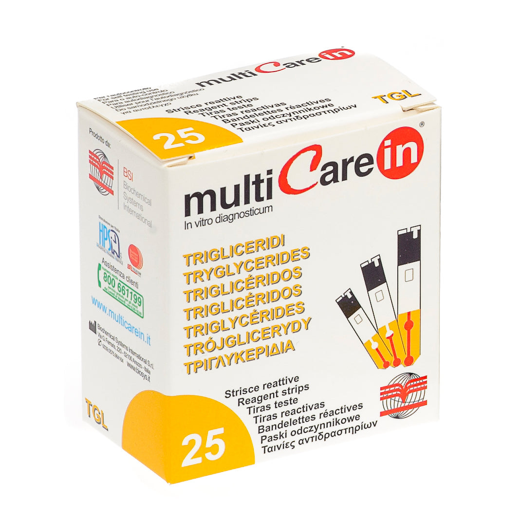 MULTICARE IN TRIGLICERIDI 25STR