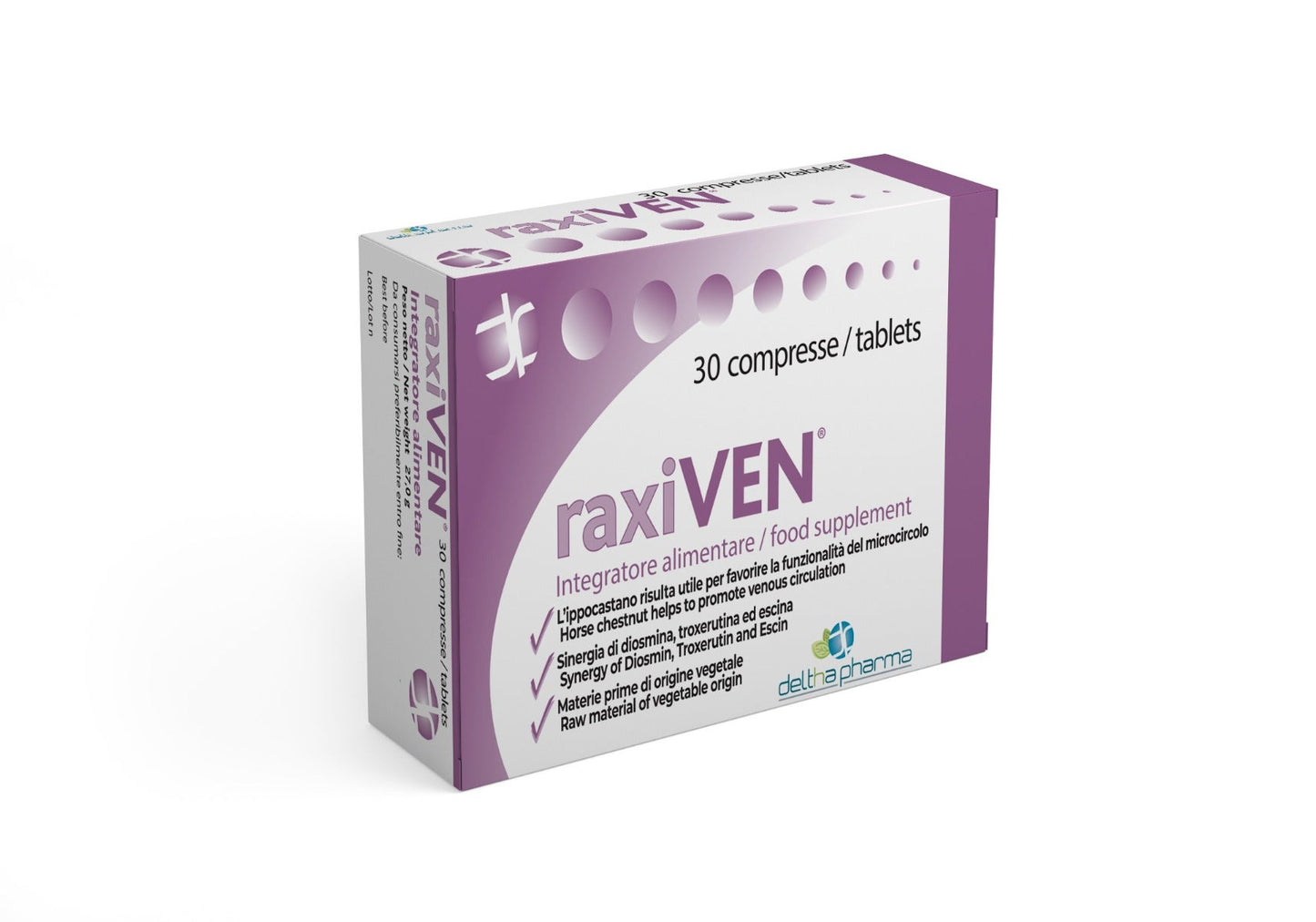 RAXIVEN INTEG 30CPR 27G