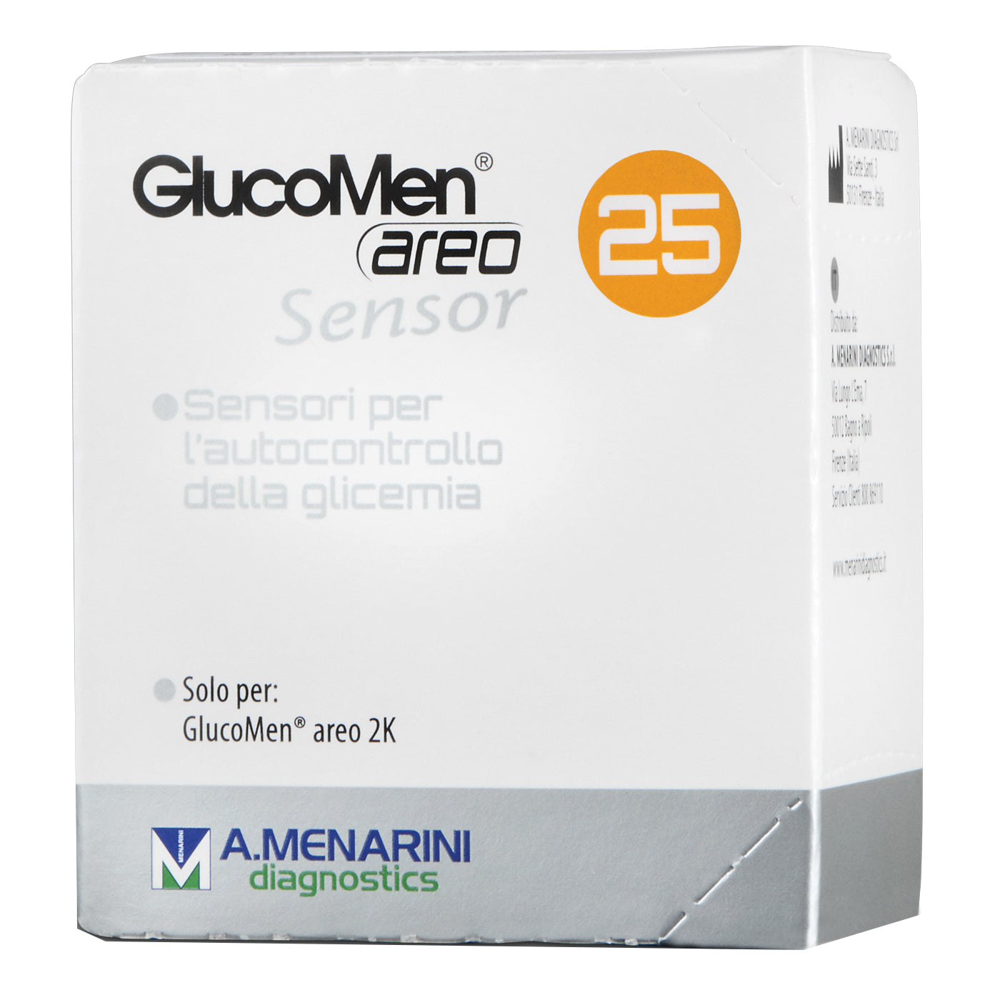 GLUCOMEN AREO SENSOR STRISCE 25 PEZZI