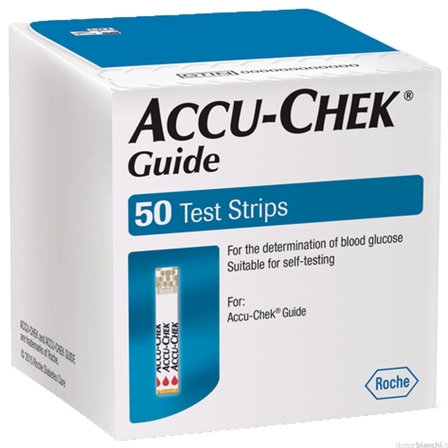 ACCU CHEK GUIDE 50 STRIPS RETA
