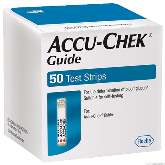 ACCU CHEK GUIDE 50 STRIPS RETA