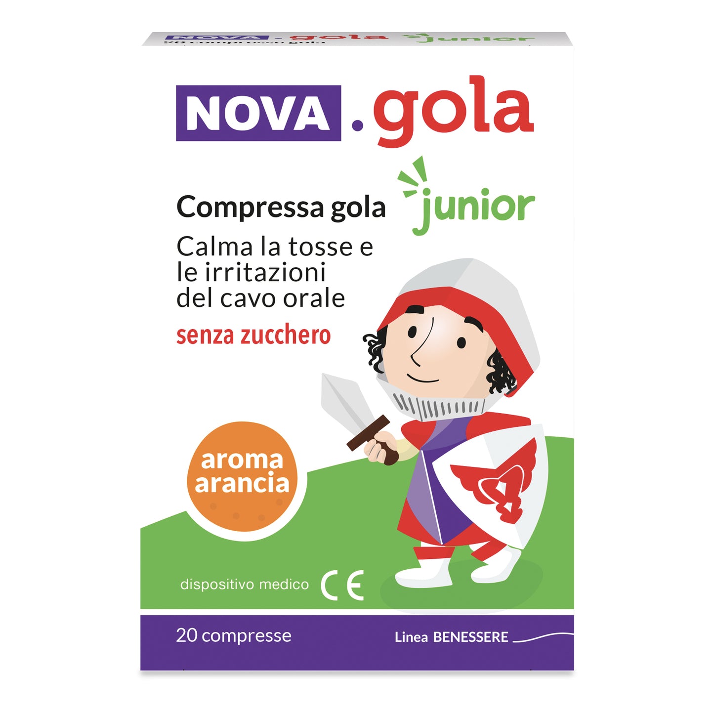 NOVA GOLA ARANCIA/VIT C 20CPR