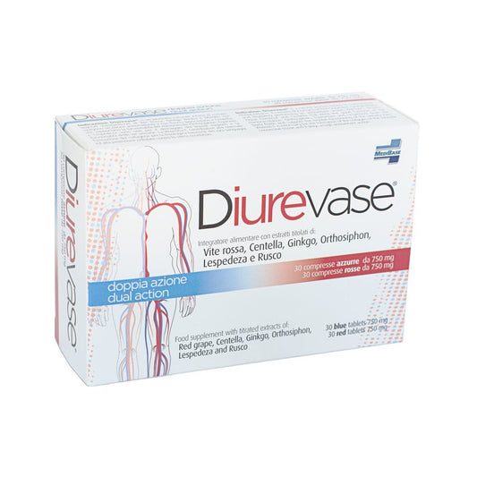 DIUREVASE 30CPR AZZ+30CPR ROSS