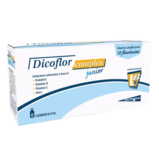 DICOFLOR COMPLEX JUNIOR 12 FLACONCINI DA 10 ML
