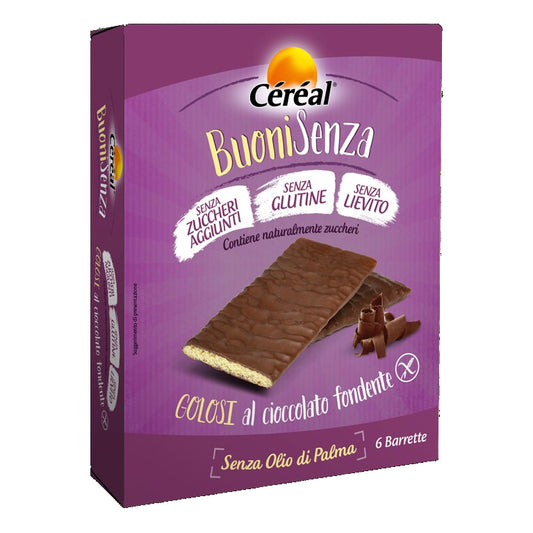 CEREAL Buoni Senza Golosi Ciocc.Fondente 6x17g