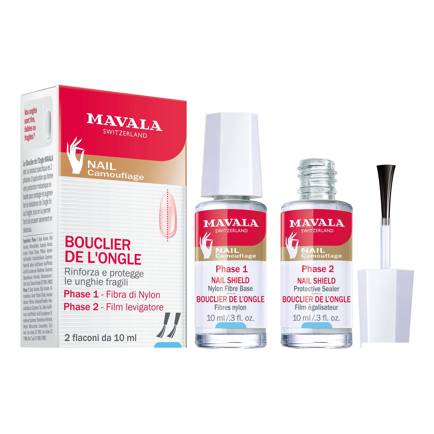 MAVALA BOUCLIER ONGLE+EGAL2X10