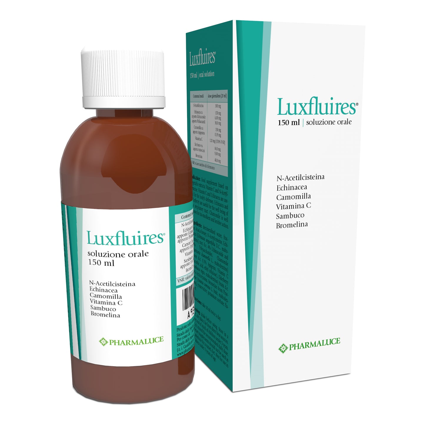 LUXFLUIRES SCIROPPO 150 ML