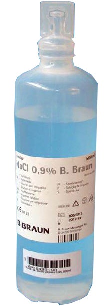 Soluzione Fisiologica 0,9% Sodio Cloruro 500ml Sterile