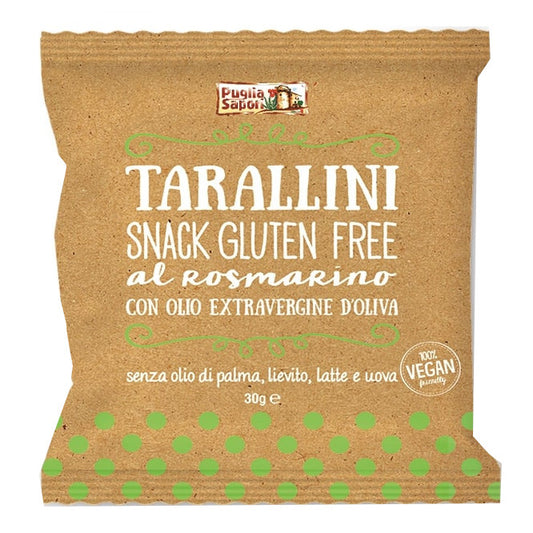 PUGLIA SAPORI Tarallini Rosmarino 30g
