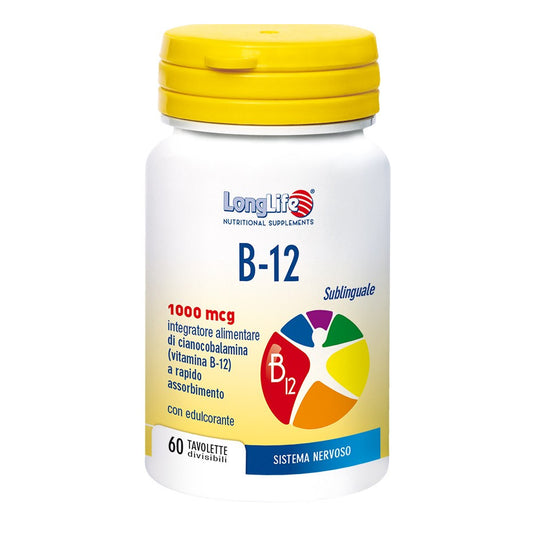 LONGLIFE B12 1000MCG 60TAV