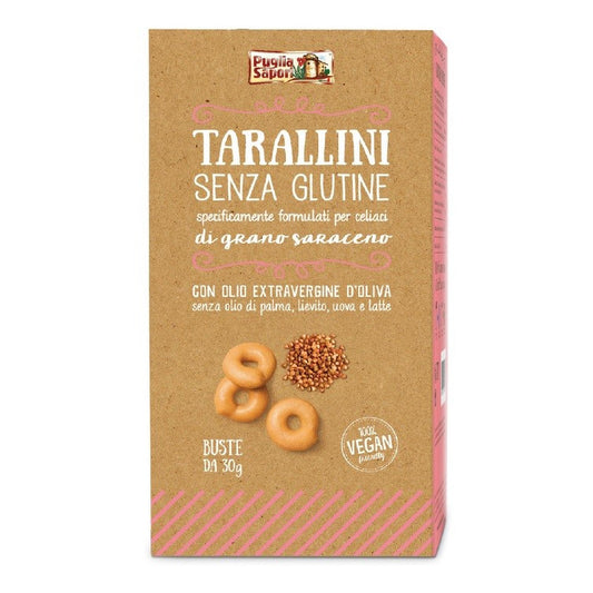 PUGLIA SAPORI Tarallini Grano Saraceno 6x30g