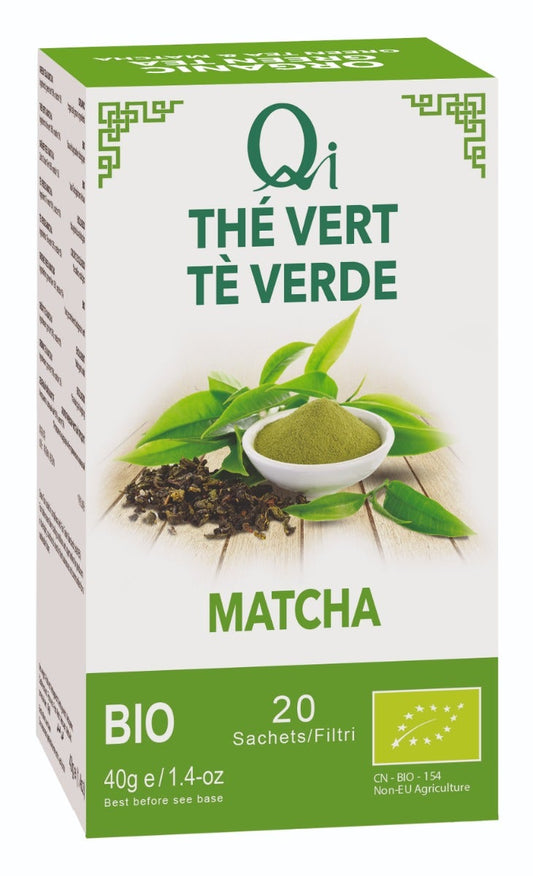 Qi TÈ Verde Matcha Bio 40g