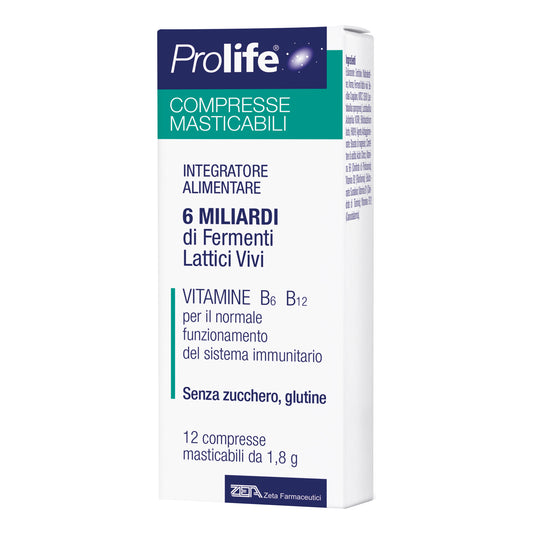 PROLIFE COMPRESSE MASTICABILI 12 COMPRESSE