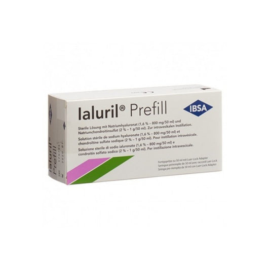 IALURIL PREFILL SIRINGA PRE RIEMPITA 50ML CON LUER-LOCK ASAPTER E IALUADAPTE