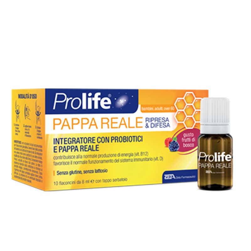 PROLIFE PAPPA REALE 10 FLACONCINI 8ML