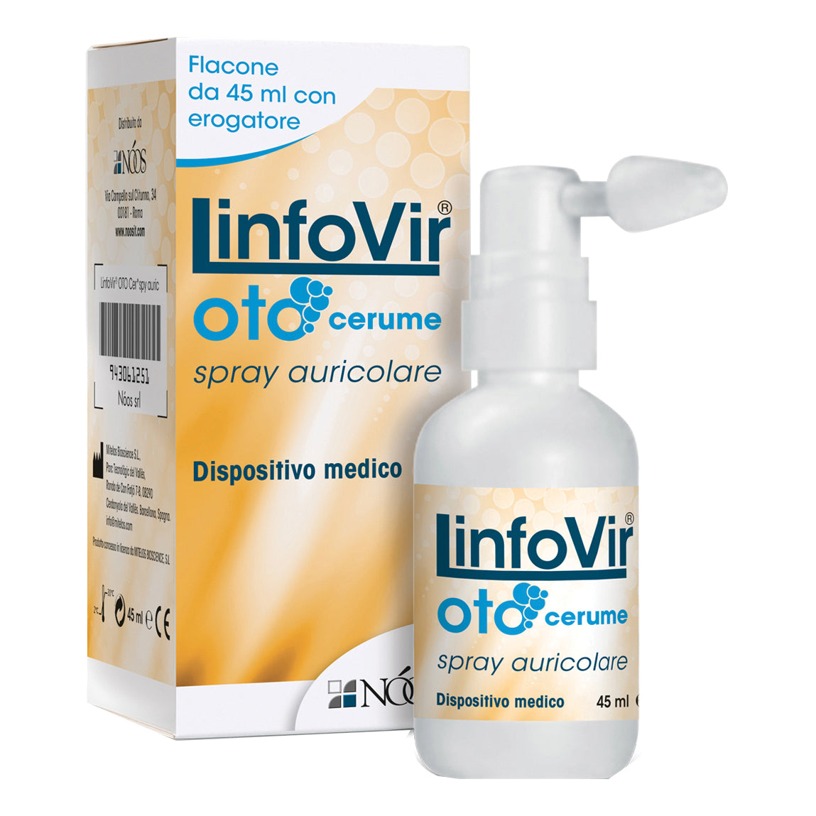 LINFOVIR OTO CERUME SPRY AURIC