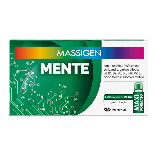 MASSIGEN MENTE 10 FLACONCINI 25ML