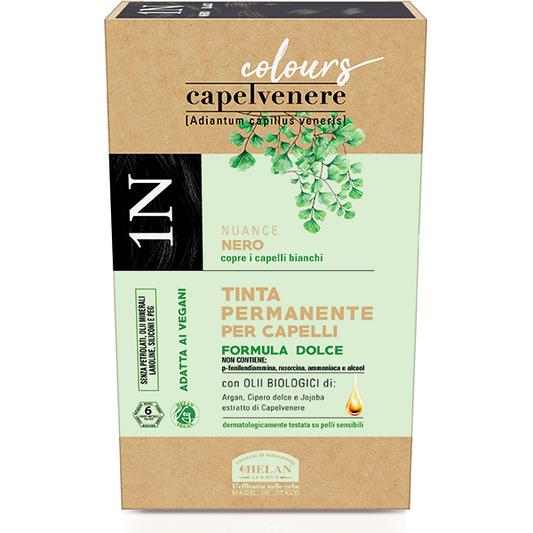 Helan Capelvenere Colours Tinta Capelli 1N Nero