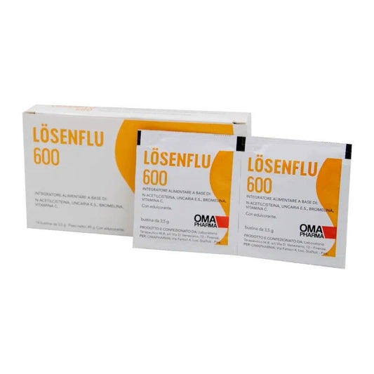 LOSENFLU 600MG 14BUST 3,5G