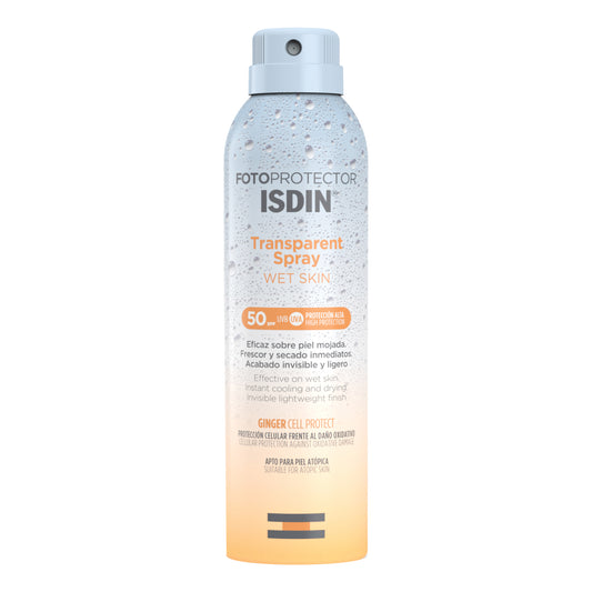 ISDIN FOTOPROTECTOR TRASPARENT SPRAY WET SKIN SPF50 250ML