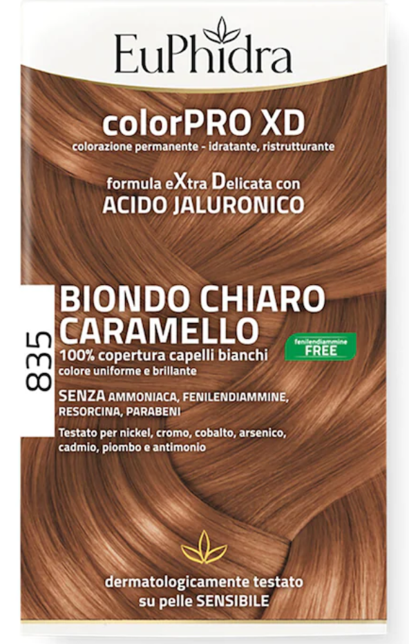 EUPHIDRA COLORPRO XD835 BIONDO CHIARO CARAMELLO