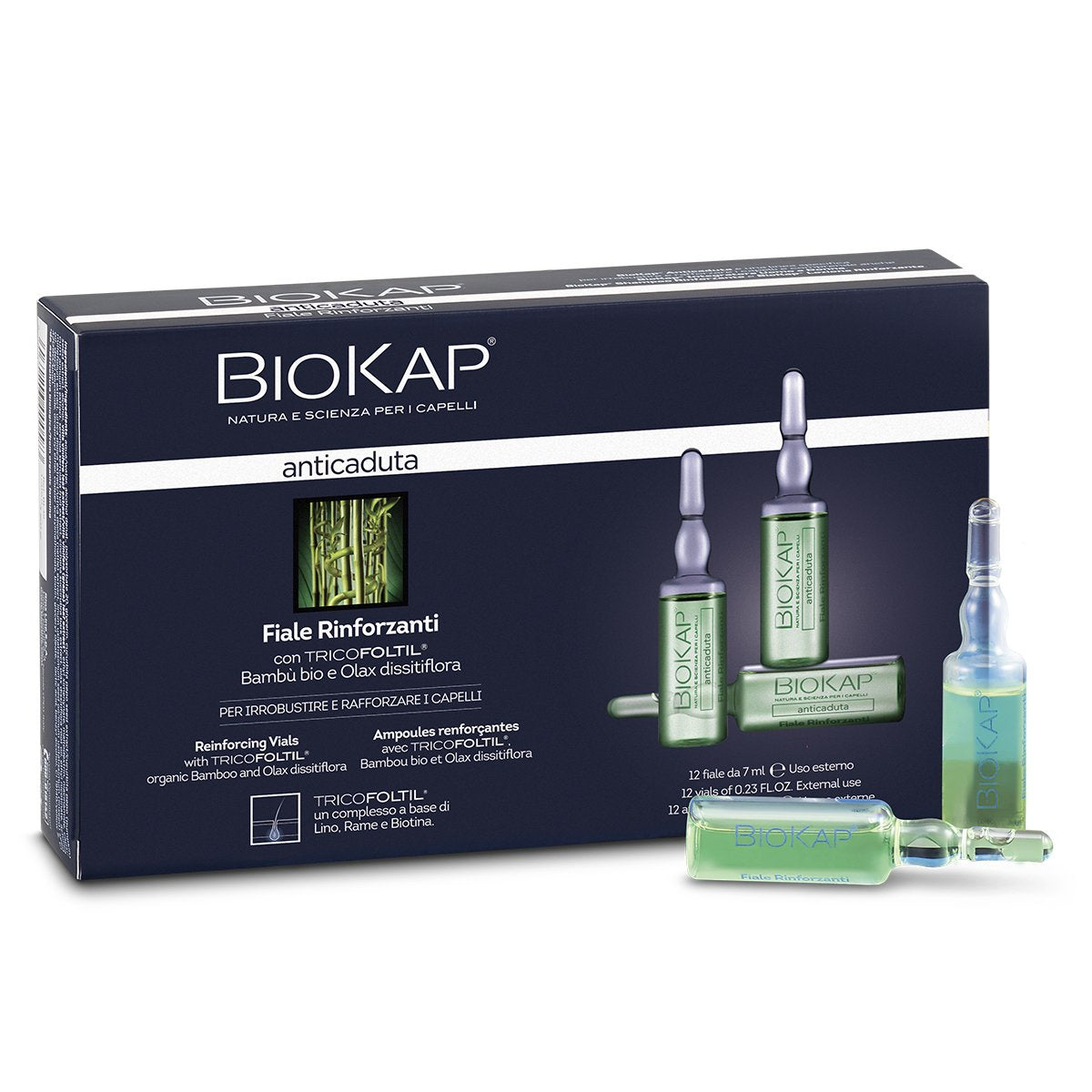 Biokap Anticaduta Fiale Rinforzanti 12 x 7ml