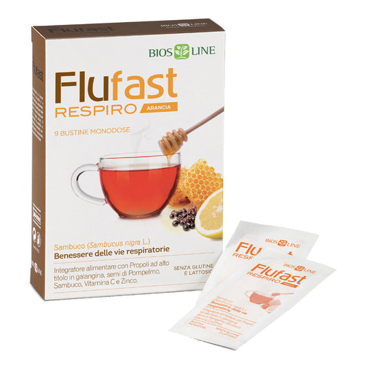 Apix FluFast Respiro Arancia 9 bustine