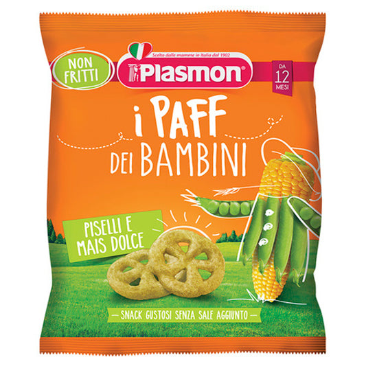PLASMON PAFF Snack Pis/Mais15g