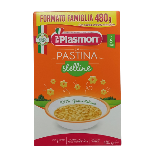PLASMON PASTINA STELLINE 480 GRAMMI