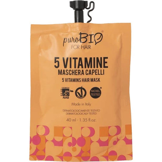 Purobio For Hair Maschera 5 Vitamine 40ml