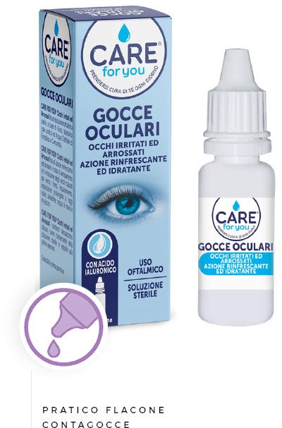 Tavola Gocce Oculari Occhi Irritati E Arrossati 15ml