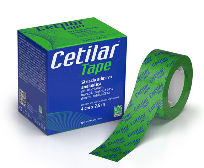 CETILAR TAPE STRISCIA ADESIVA ANELASTICA 4X2,5CM