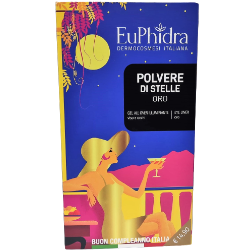 EUPHIDRA COFANETTO POLVERE DI STELLE COLOR ORO