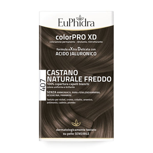 EUPHIDRA COLORPRO XD 407 CASTANO NATURALE FREDDO