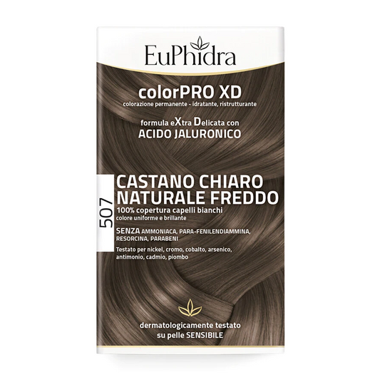 EUPHIDRA COLORPRO XD 507 CASTANO CHIARO NATURALE FREDDO