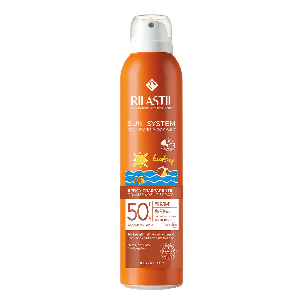 RILASTIL SUN SYSTEM SPRAY TRASPARENTE SPF50+ 200ML