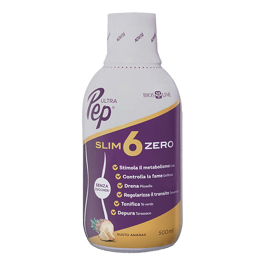 Ultra Pep Slim 6 Zero Ananas 500ml