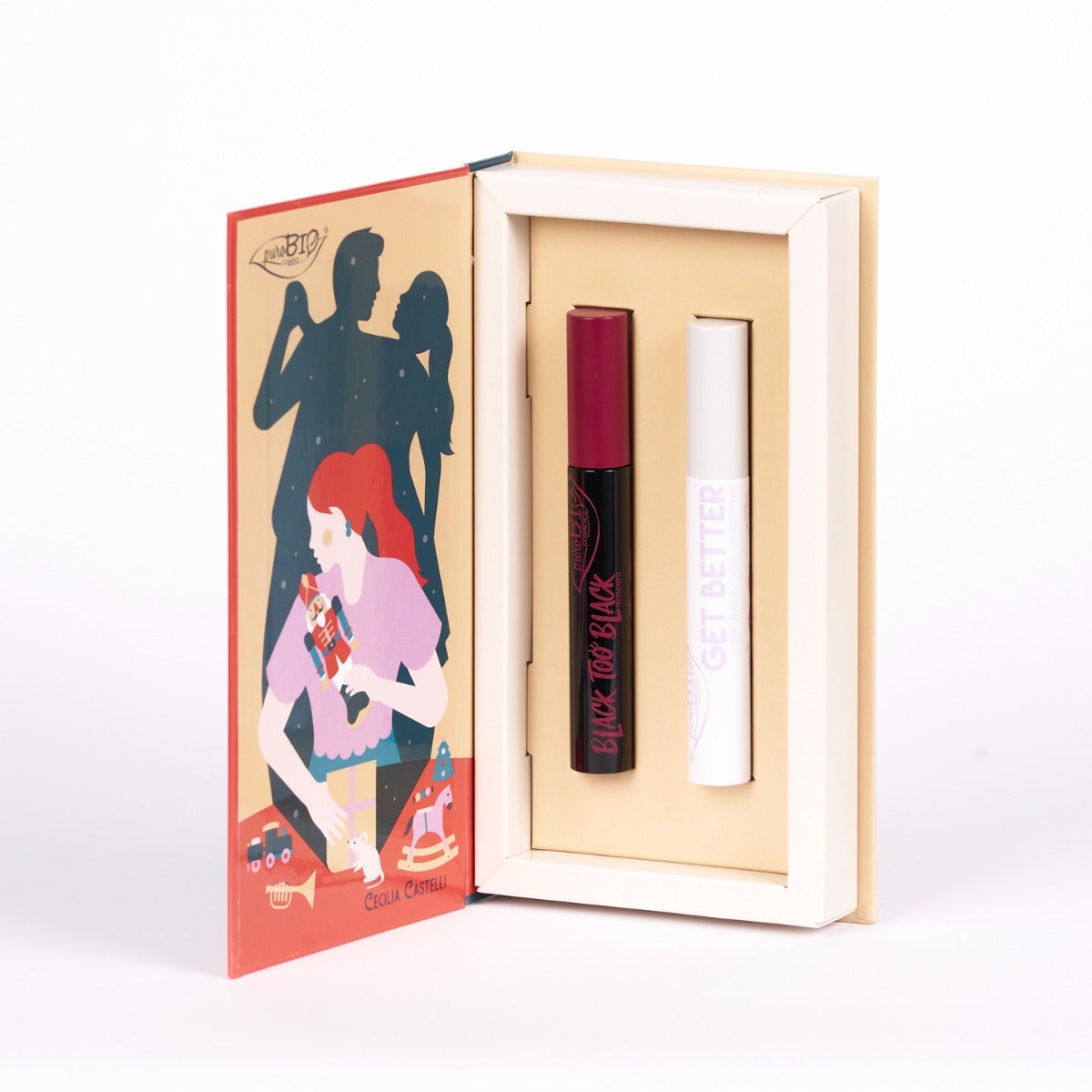 Purobio Kit Lo Schiaccianoci 1 Mascara Get Better+ 1 Mascara Balck To Black