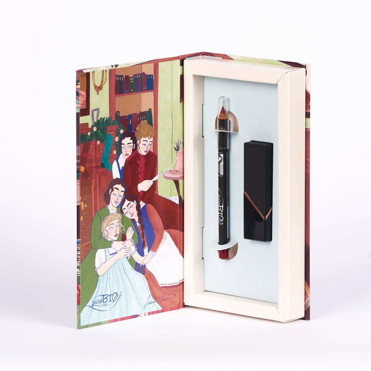 Purobio Kit Piccole Donne Lipstick+Matita